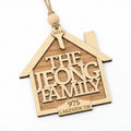 Personalized New Home Ornament | Custom Housewarming Keepsake