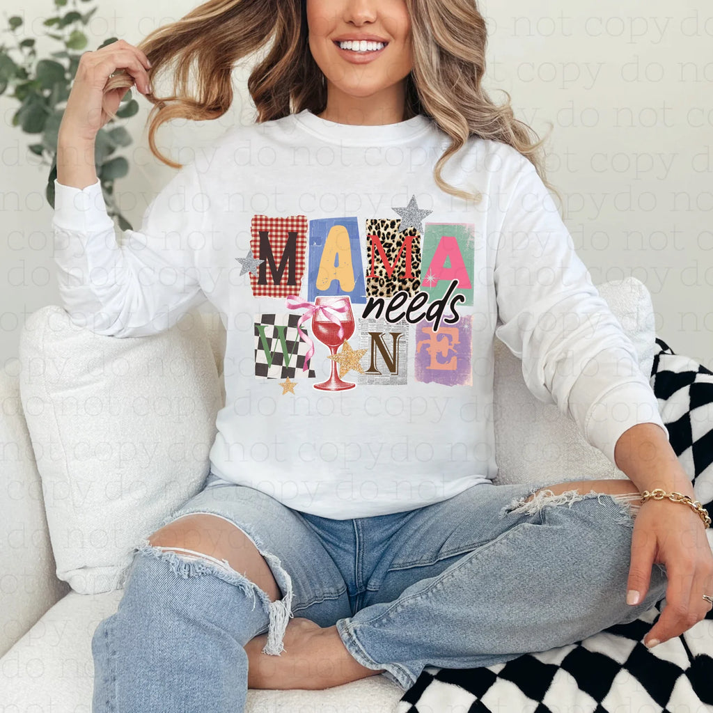 Mama Needs Wine T-Shirt