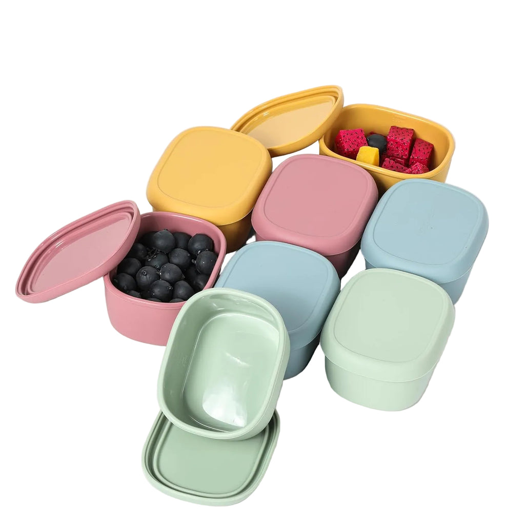 10 oz Personalized Silicone Snack Container | Custom Kids Snack Cup