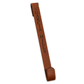 Personalized Leatherette Wreath Hanger – Custom Engraved Over-the-Door Wreath Holder