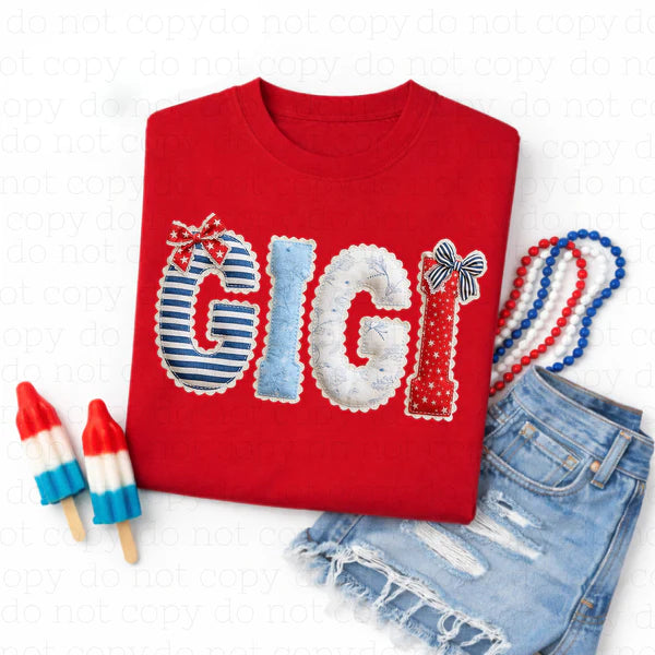 Patriotic GIGI / MIMI / NANA T-Shirts