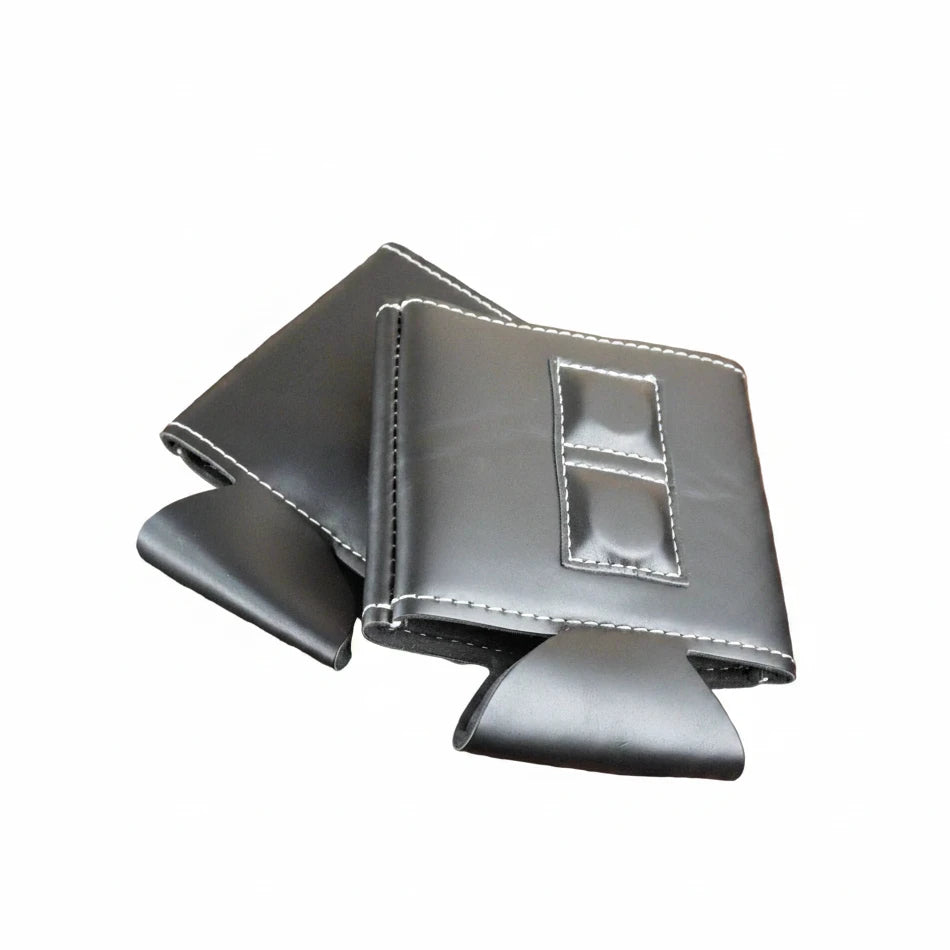 Magnetic Can Cooler | Premium Leatherette Regular Can Duster