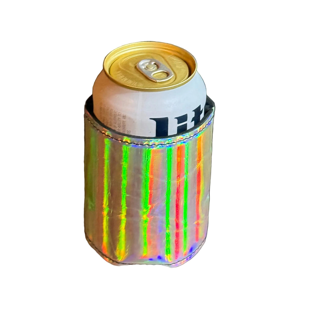 Magnetic Can Cooler | Premium Leatherette Regular Can Duster