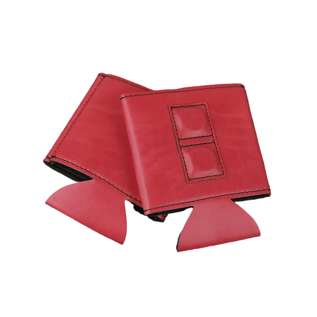 Magnetic Can Cooler | Premium Leatherette Regular Can Duster