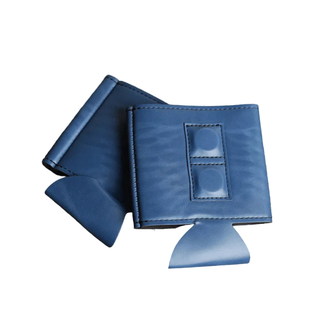 Magnetic Can Cooler | Premium Leatherette Regular Can Duster