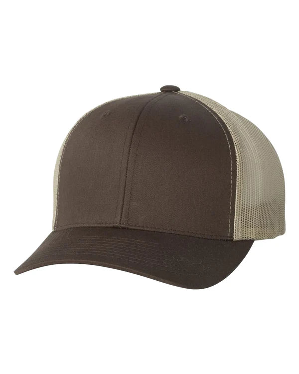 YP Classics Yupoong 6606 Retro Trucker Cap | Snapback Mesh Hat