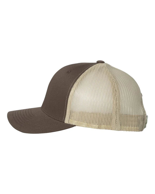 YP Classics Yupoong 6606 Retro Trucker Cap | Snapback Mesh Hat