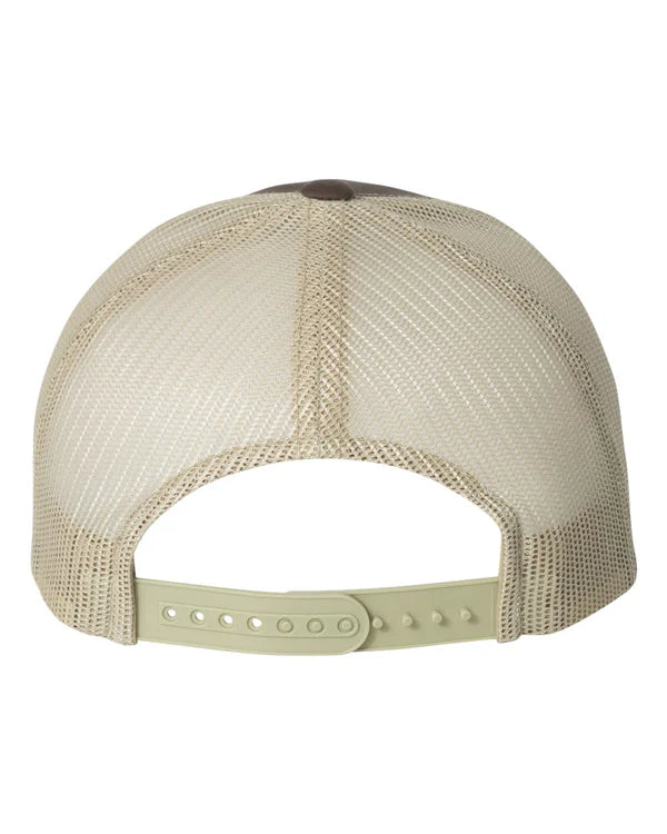 YP Classics Yupoong 6606 Retro Trucker Cap | Snapback Mesh Hat