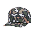 Pacific Headwear P685 Camo 5-Panel Trucker Cap | Duck Camo Snapback Hat Bayou