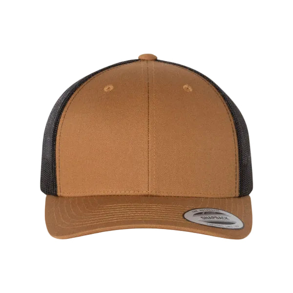 YP Classics Yupoong 6606 Retro Trucker Cap | Snapback Mesh Hat