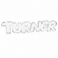 Custom Kids Acrylic Shelf Name | 1/2" Thick Personalized Name Sign | Clear or Colored Border | Nursery, Bedroom & Playroom Décor