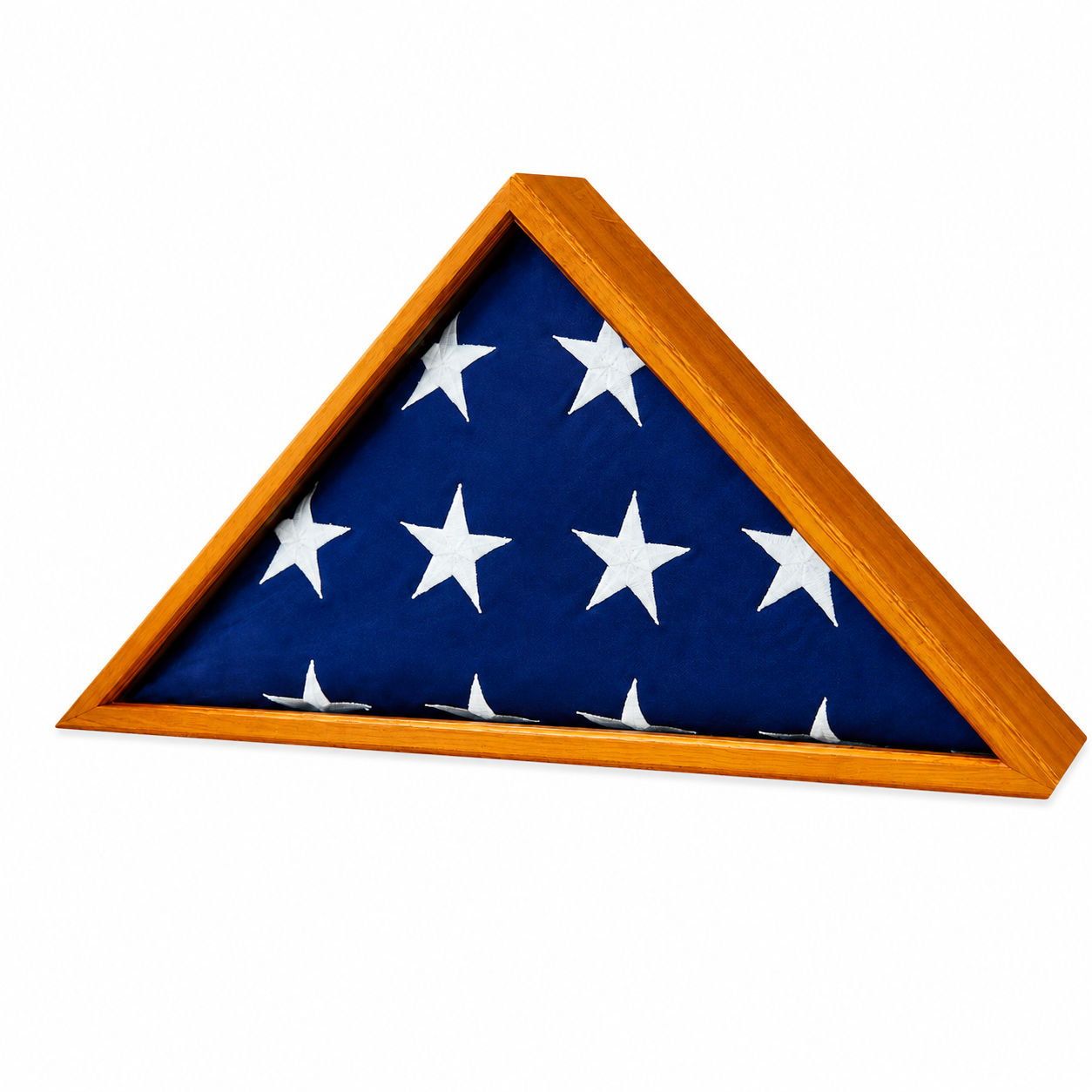 Custom Engraved Military Flag Display Case | Veteran Memorial Flag Case | Personalized Service Tribute Display