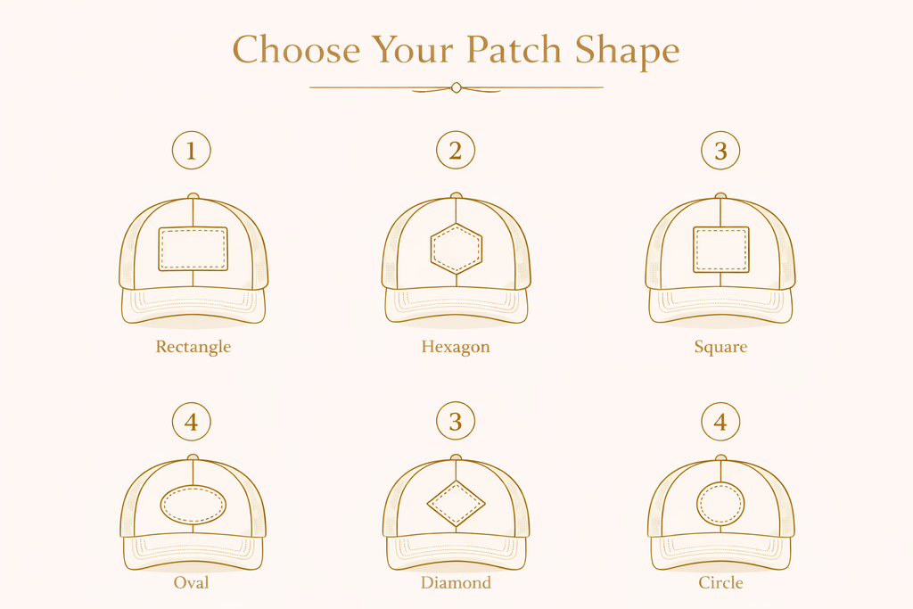 Custom Trucker Hats with Leather Patch | Personalized Logo Hats