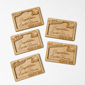 Personalized Graduation Gift Card Holder | Custom Engraved Wood | Class of 2026 Keepsake