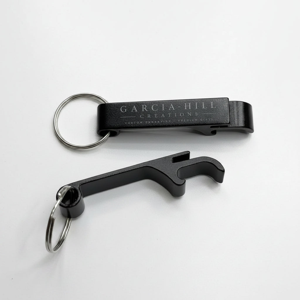 Custom Engraved Bottle Opener Keychains | Bulk Corporate Gifts, Promotional Giveaways, Event Favors & Business Branding