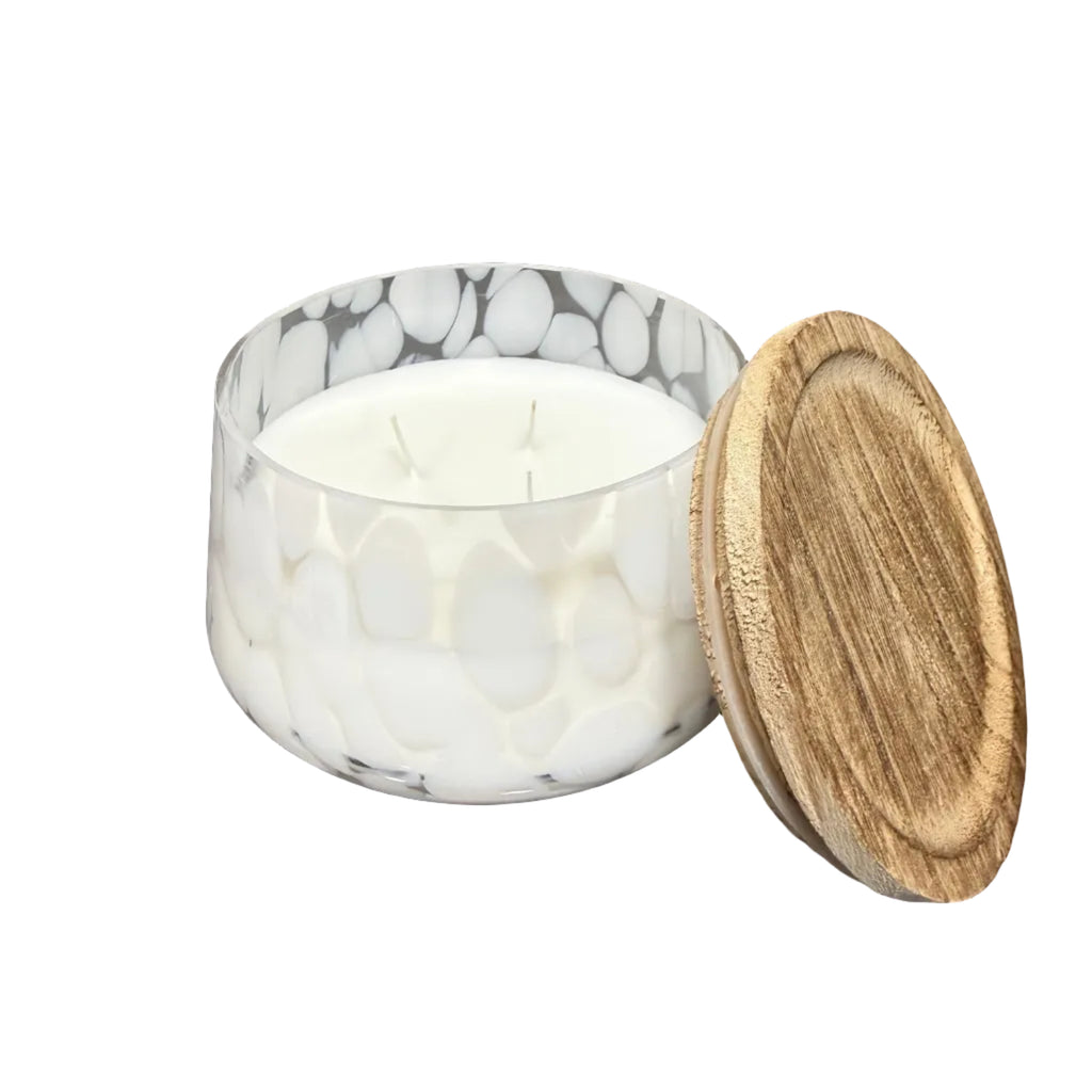 13.5 oz 3-Wick Luxury Scented Candle | Personalized Engraved Wood Lid