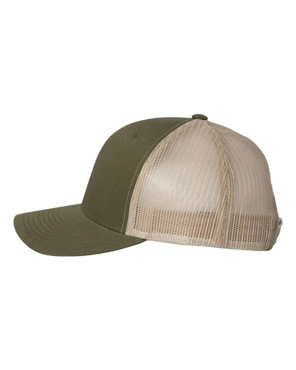 YP Classics Yupoong 6606 Retro Trucker Cap | Snapback Mesh Hat