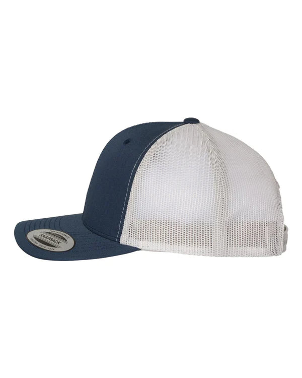 YP Classics Yupoong 6606 Retro Trucker Cap | Snapback Mesh Hat