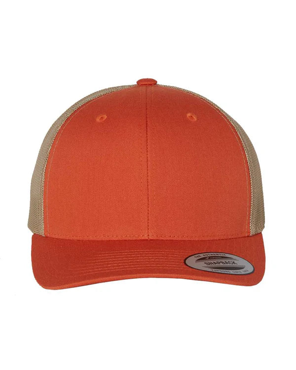 YP Classics Yupoong 6606 Retro Trucker Cap | Snapback Mesh Hat