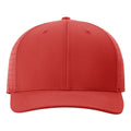 Richardson 632 Laser Perf R-Flex Cap | Performance Stretch Fit Hat Red