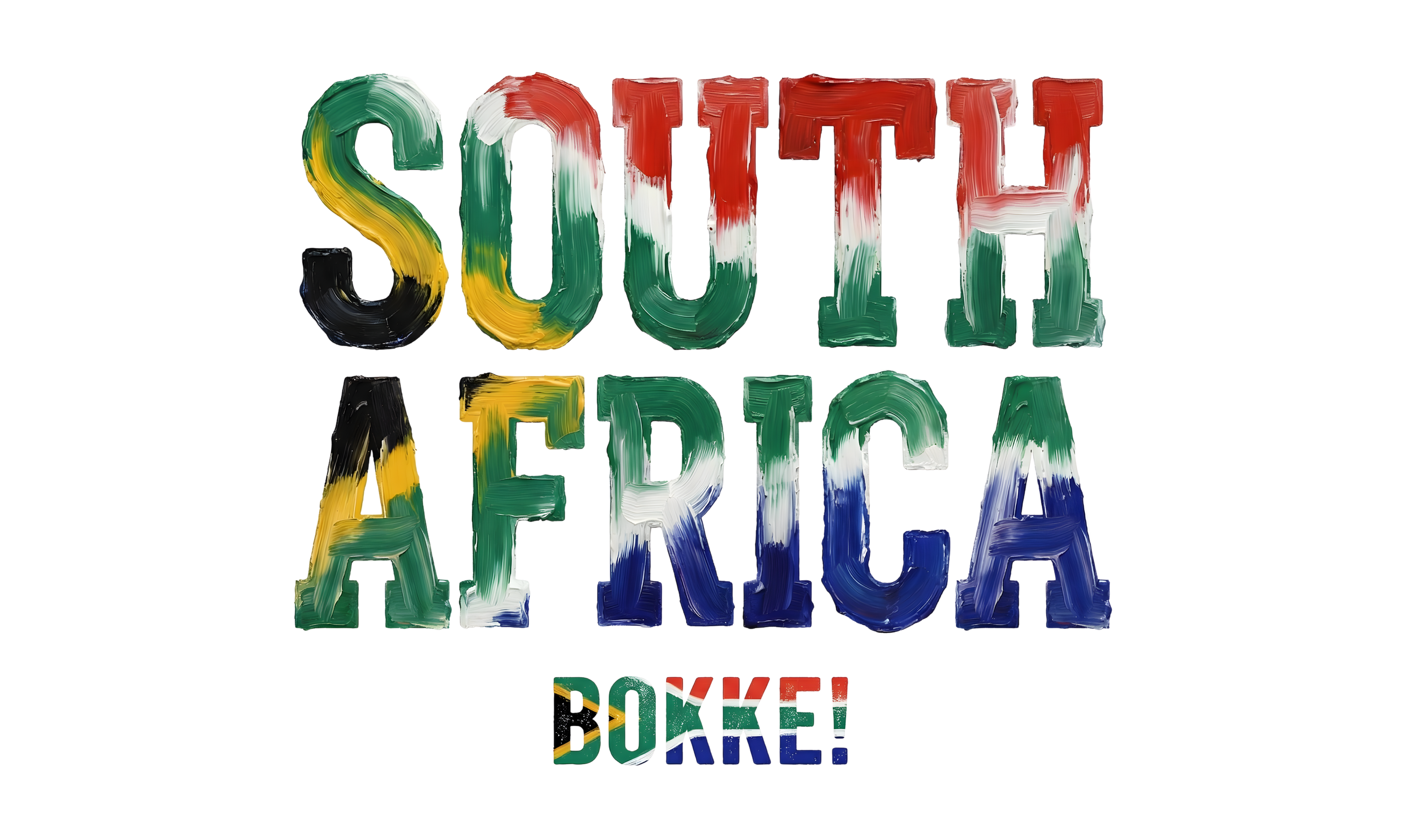 World Cup Brush Stroke T-Shirts | 42 Country Soccer Fan Shirts