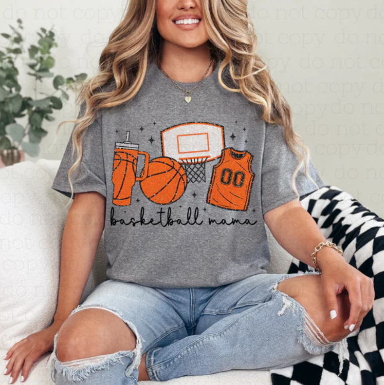 Basketball Mama Graphic Shirt