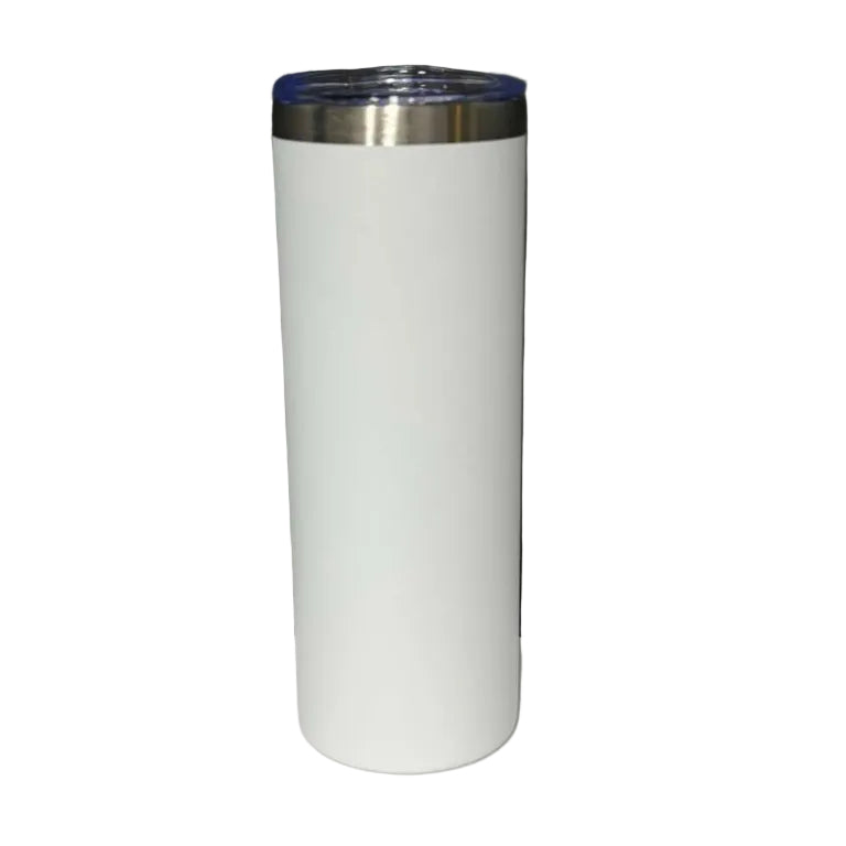 Custom Engraved 20oz Skinny Tumbler | Personalized Insulated Slim Cup