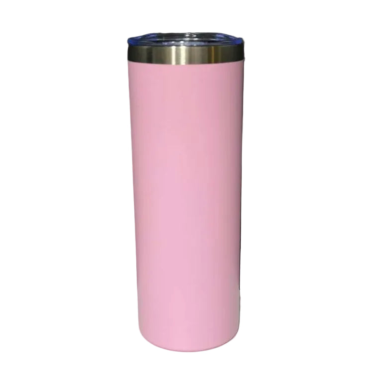 Custom Engraved 20oz Skinny Tumbler | Personalized Insulated Slim Cup