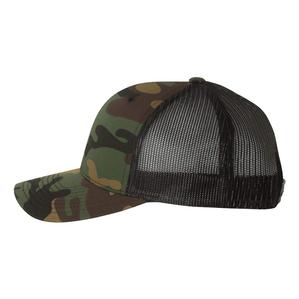 YP Classics 6606 Retro Trucker Cap | Classic Snapback Mesh Hat