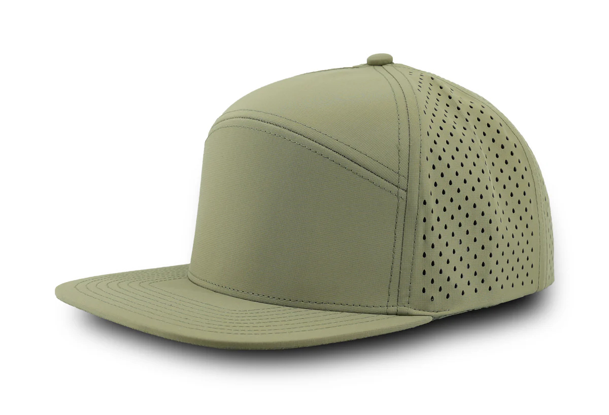 Zapped Headwear Osprey 7-Panel Hat | Premium Custom Patch Cap
