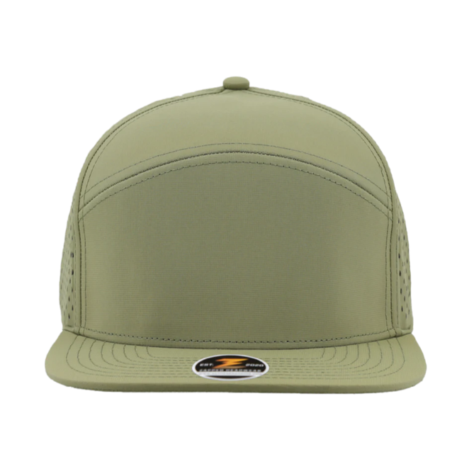 Zapped Headwear Osprey 7-Panel Hat | Premium Custom Patch Cap