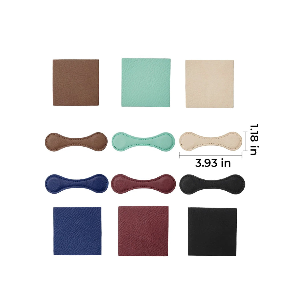 Personalized PU Leather Magnetic Bookmark