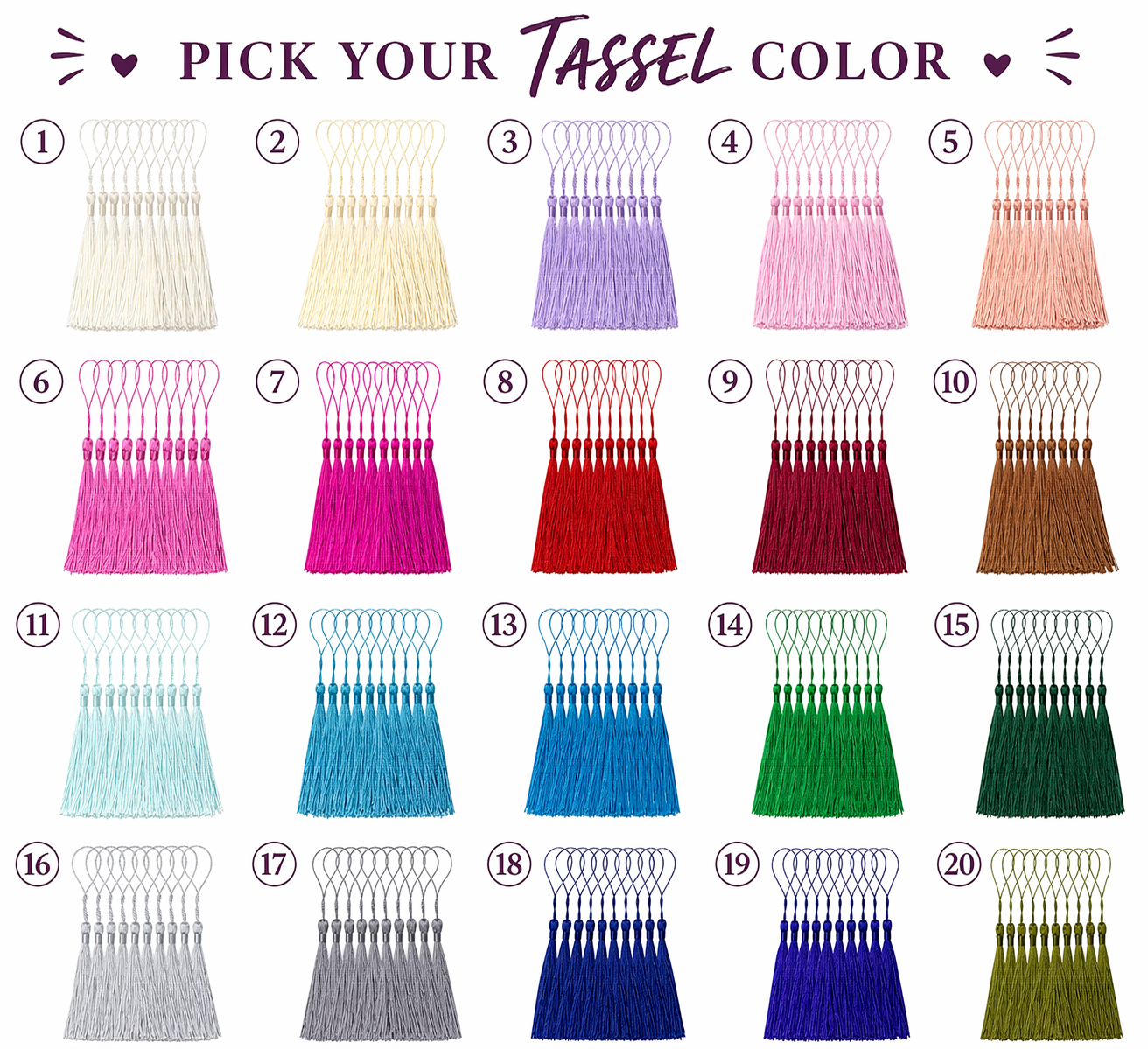 Custom Engraved Acrylic Bookmarks with Tassel – Personalized Name Bookmark