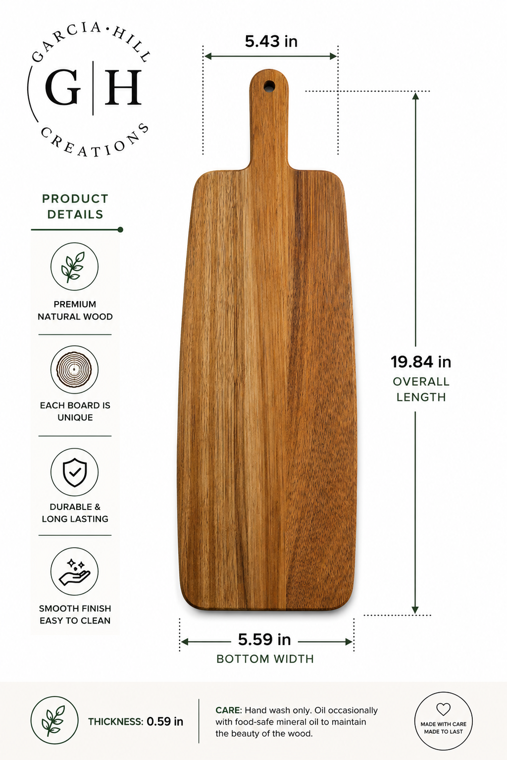 Personalized Magnetic Cheese Board Set with 3 Cheese Knives | Custom Engraved Charcuterie Serving Board
