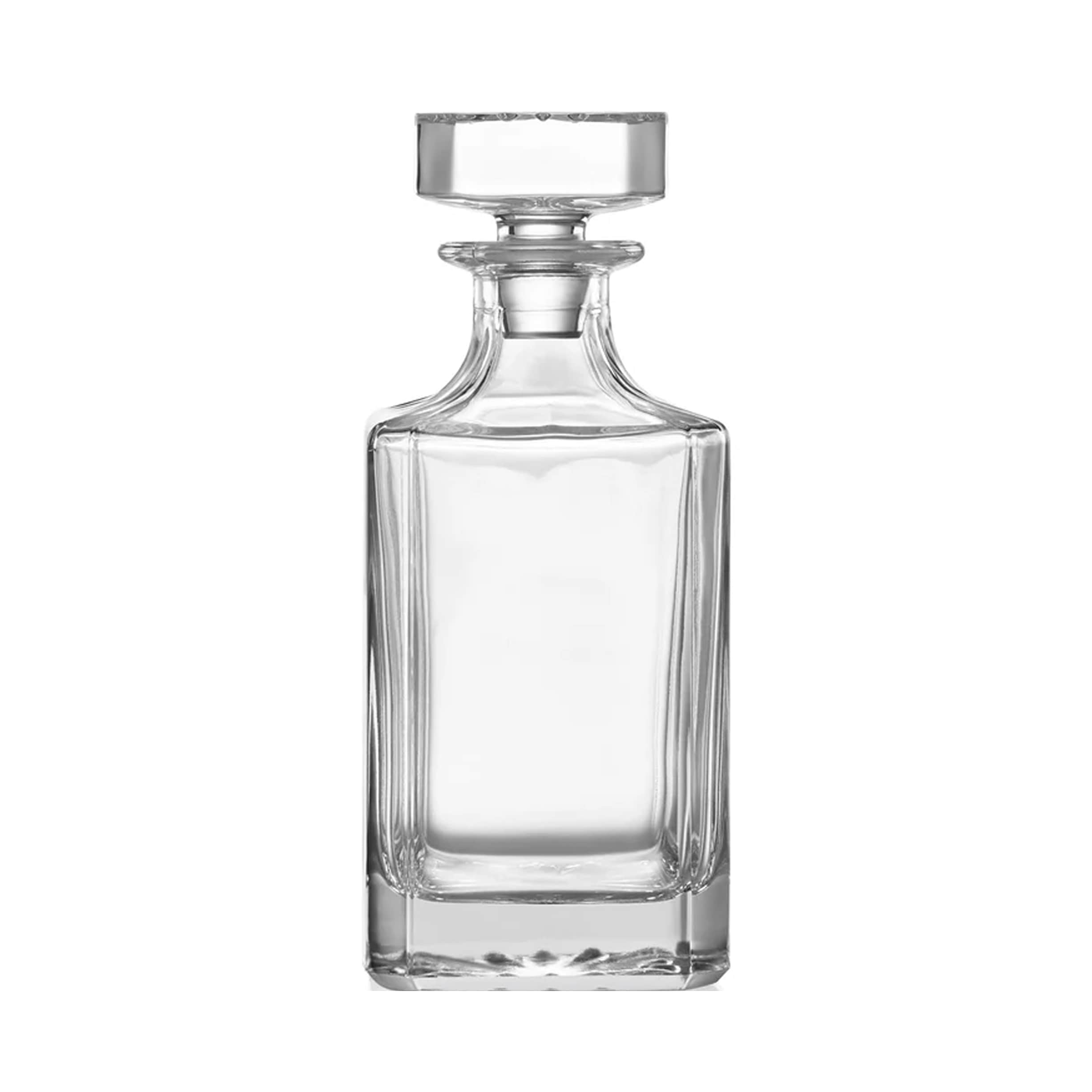 Custom Engraved Whiskey Decanter Gift Set | Personalized Glass Liquor Decanter with Gift Box | Groomsmen, Father’s Day, Wedding & Retirement Gift