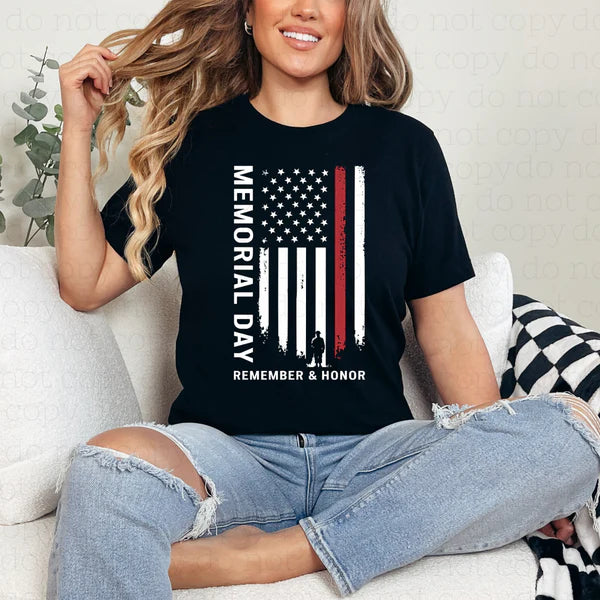 Memorial Day Remember & Honor T-Shirt