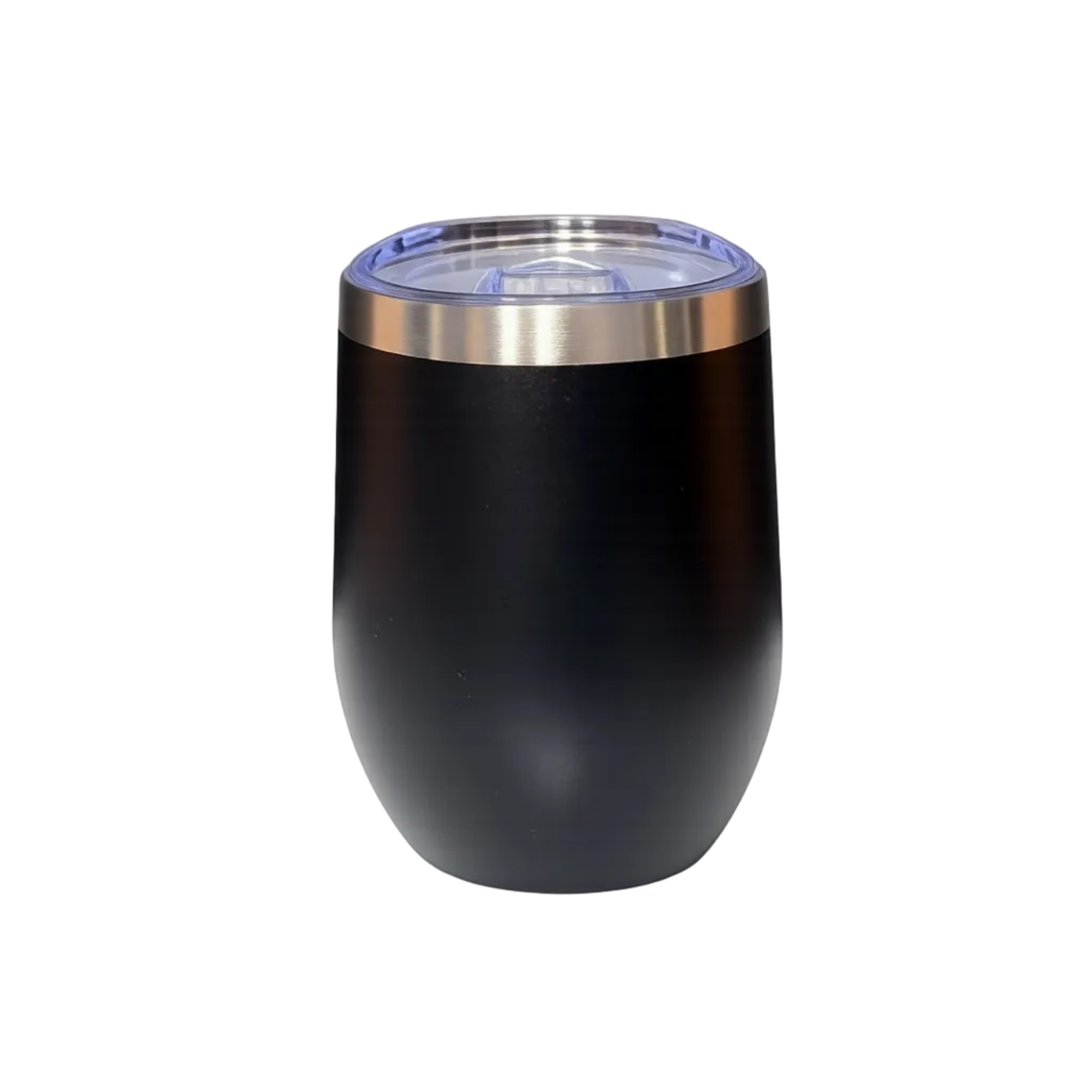 Custom Engraved 12oz Wine Tumbler | Personalized Stemless Cup with Lid